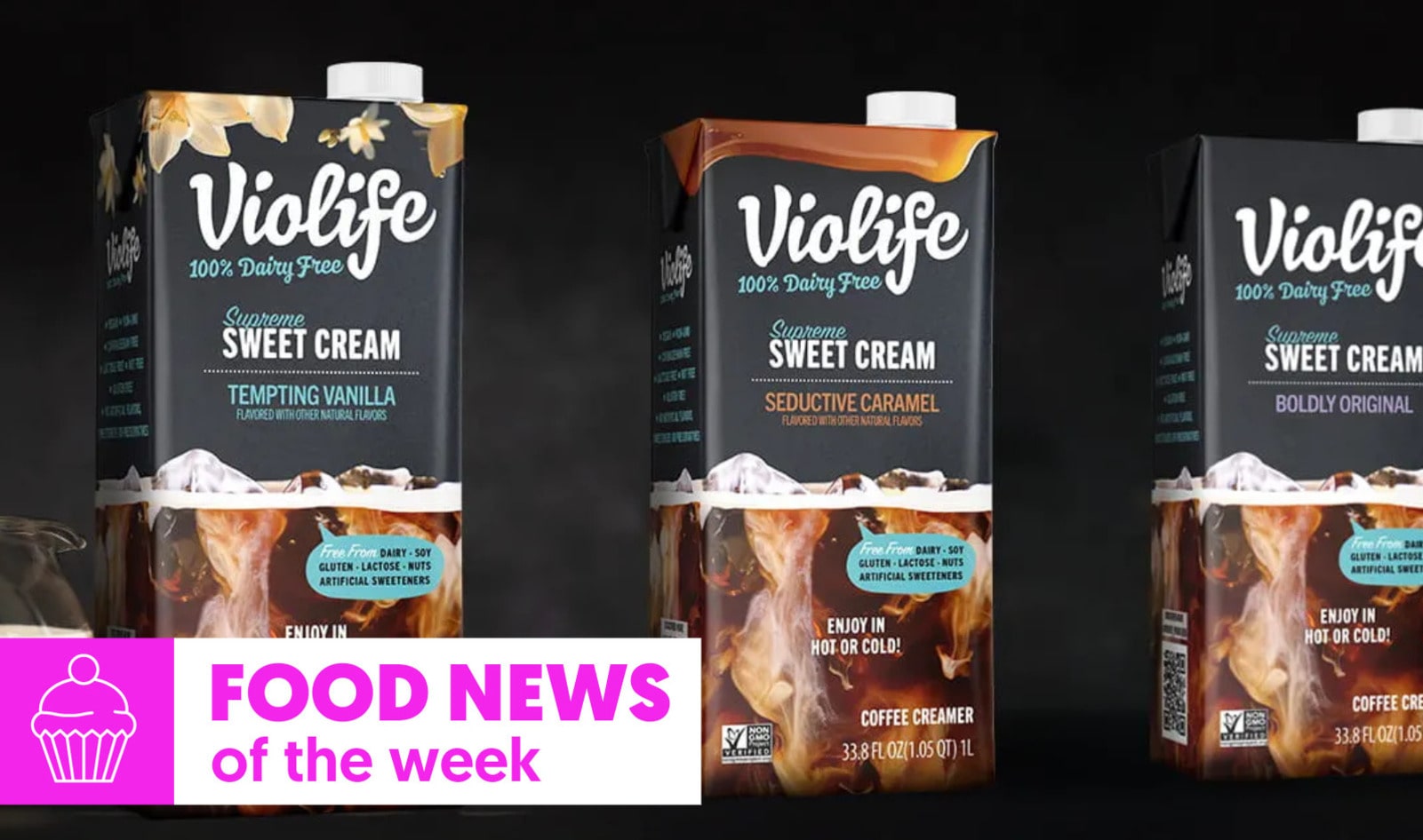Food News of the Week: New Ben &amp; Jerry's, Oatly's Free Coffee Campaign, and Violife Shakes Up the Creamer Category